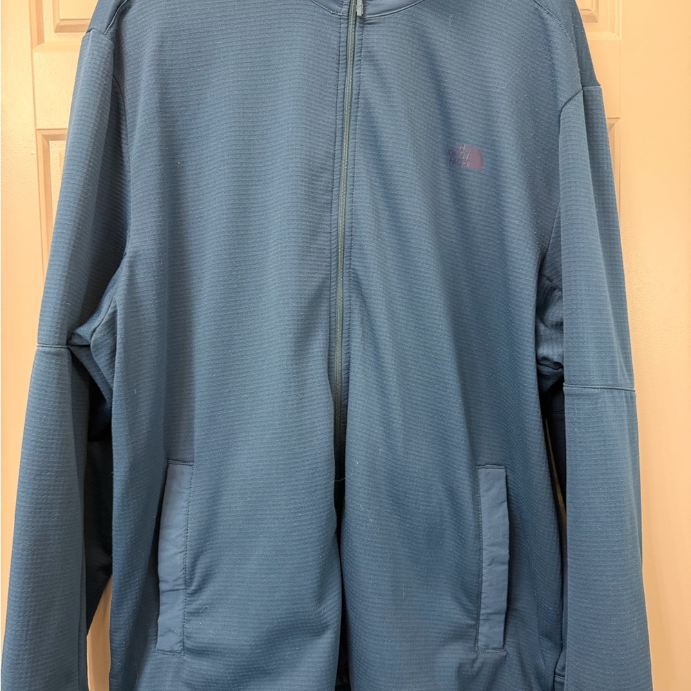 The North Face Men's Blue Textured Jacket